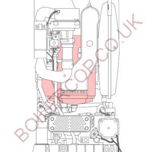 VAILLANT - ECOFIT - Ecofit Pure 835 Combi VUW 356/6-3 (H-GB) - Heat Exchanger